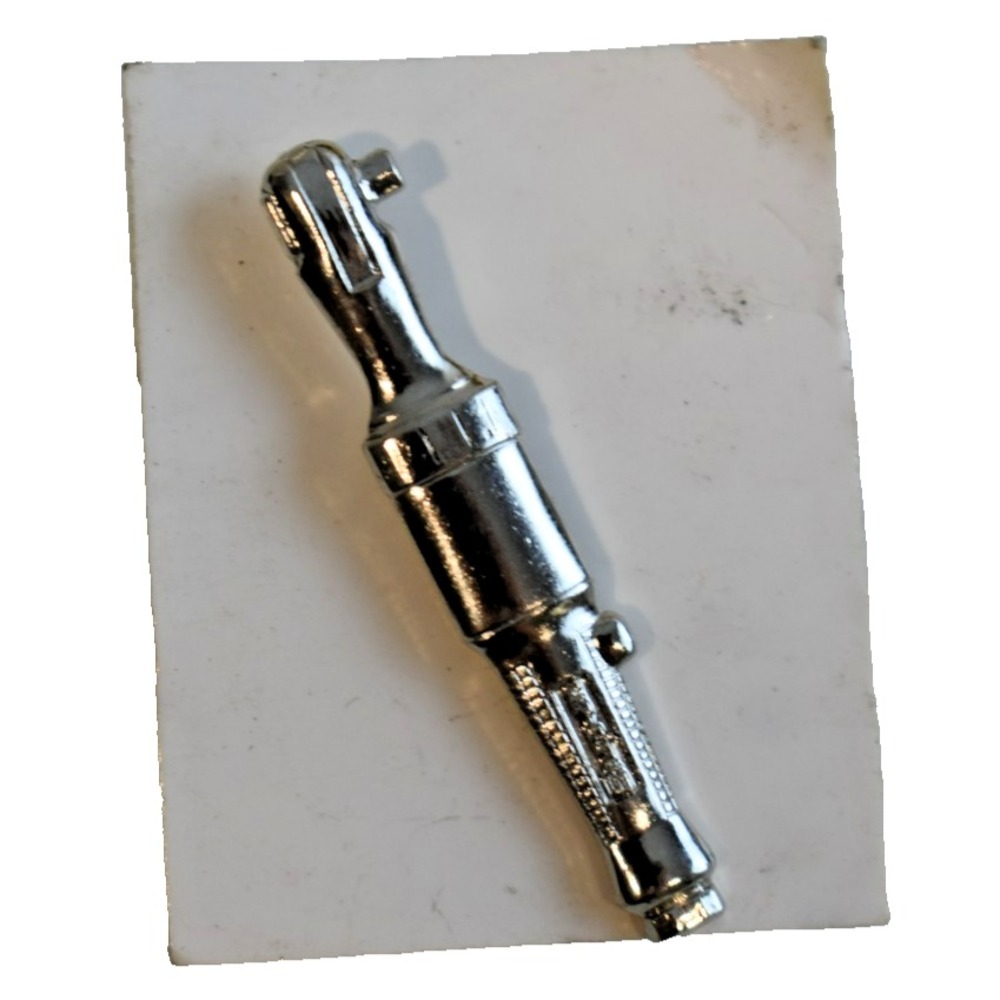 Snap on Tools Air Ratchet Lapel Hat Pin Mechanic USA Tools Silver Tone